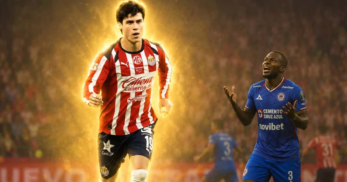 Diego Campillo en el partido ante Cruz Azul