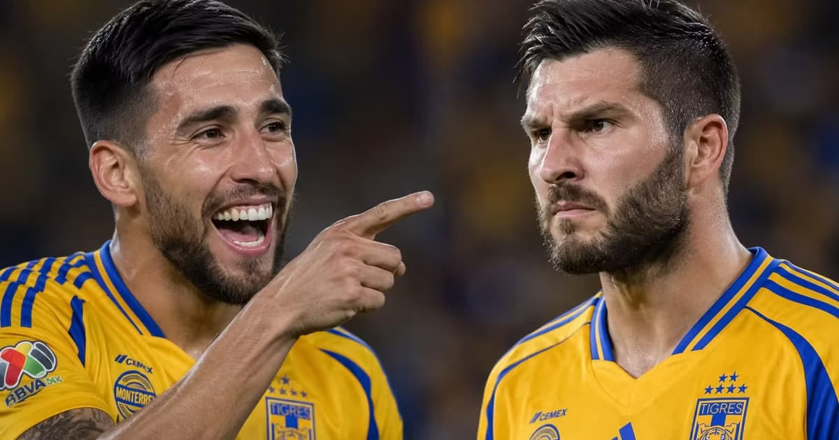 Fernando Gorriarán marcó durante el minuto elegido por la afición de Tigres para homenajear a André-Pierre Gignac.