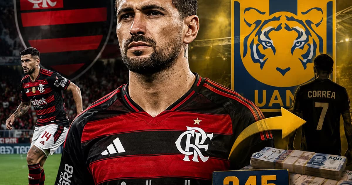 Tigres tendría en la mira a Giorgian De Arrascaeta como posible sucesor de Ángel Correa en una operación millonaria.