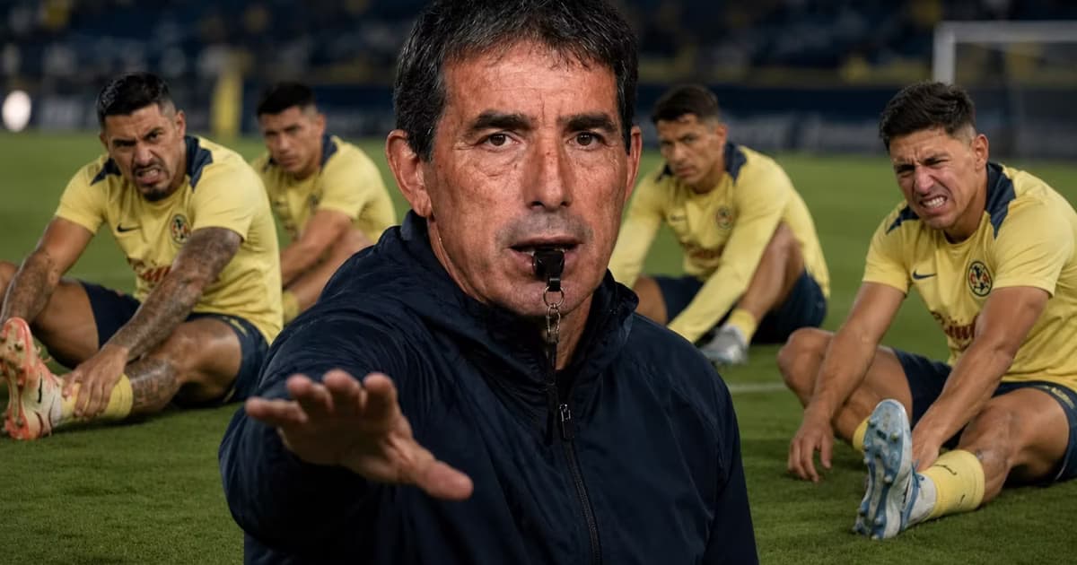 Guillermo Almada aumentó las cargas de entrenamiento durante sus primeras semanas con América.