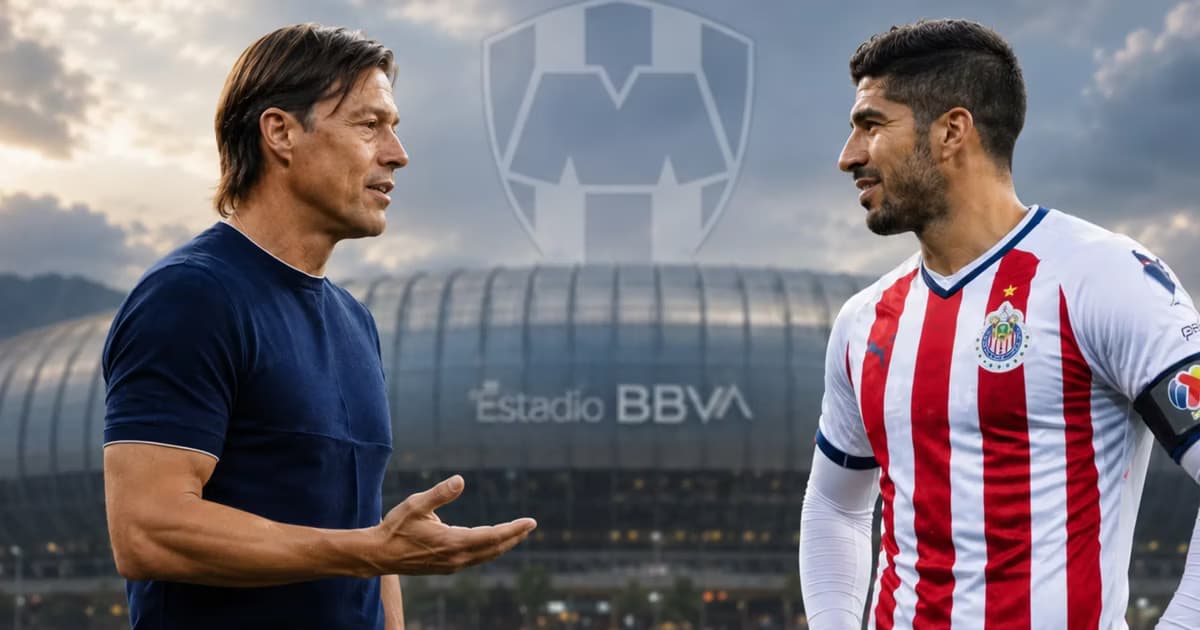 Jair Pereira dialogando con Matías Almeyda.