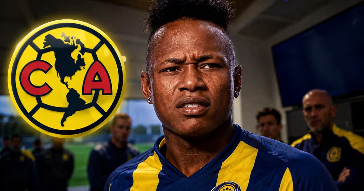 Jaminton Campaz molesto en las oficinas de Rosario Central