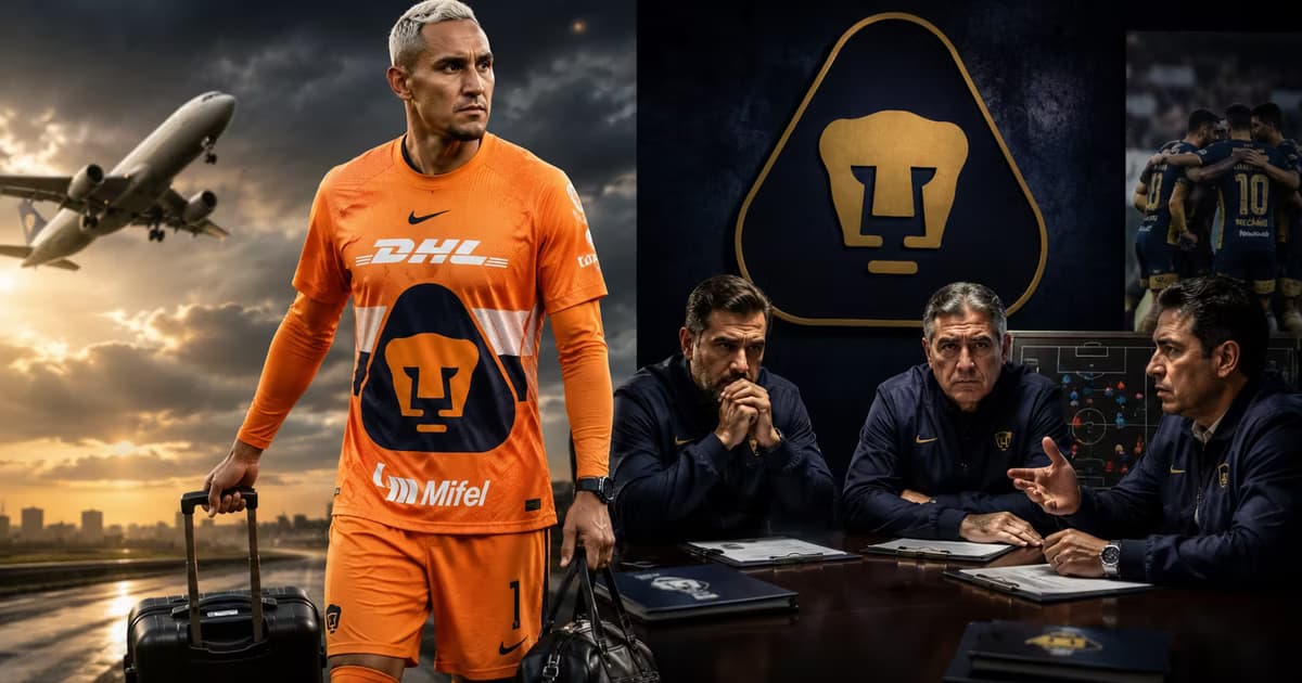 Keylor Navas seguiría en Pumas pese a los rumores de salida tras la marcha de Efraín Juárez.