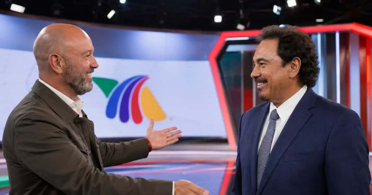 Luis García y Hugo Sánchez.