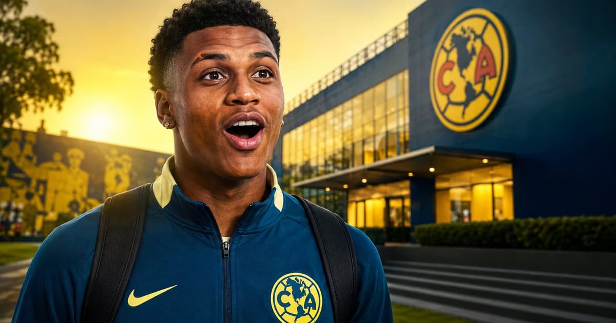 Óscar Perea elogió las instalaciones del Club América durante su llegada a Coapa.