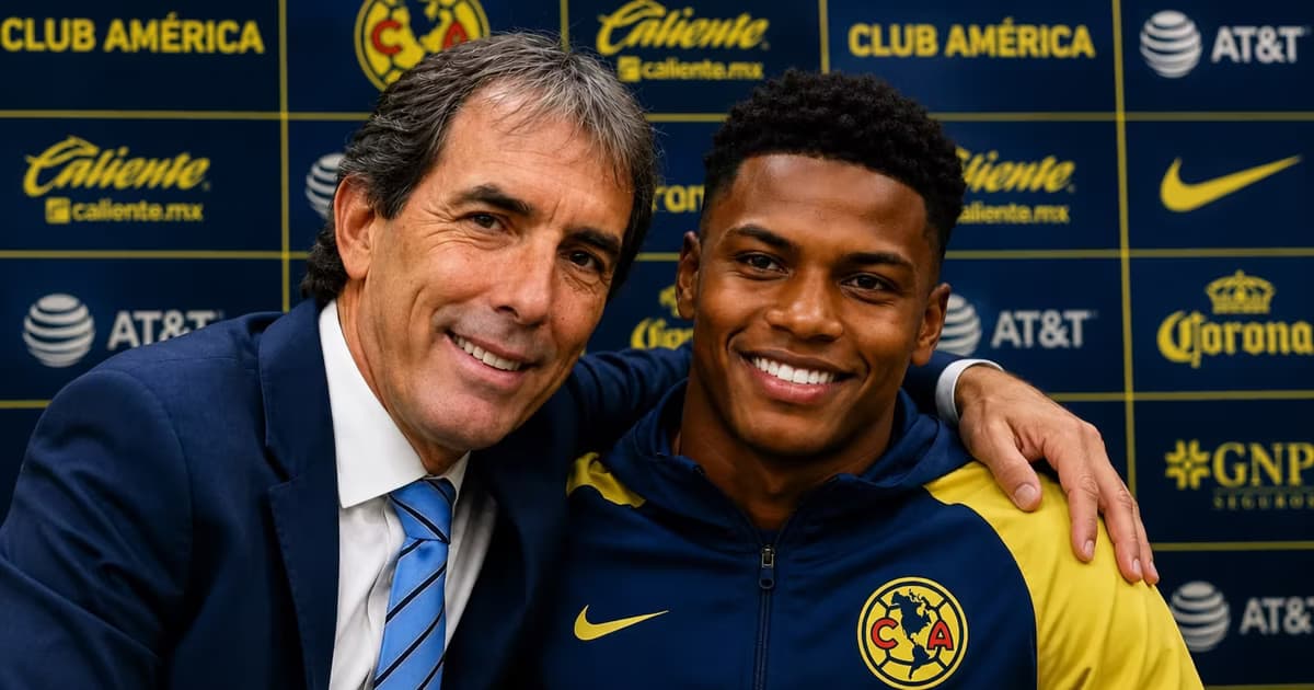 Óscar Perea llegó al América acompañado por el apodo de Ronaldo colombiano.