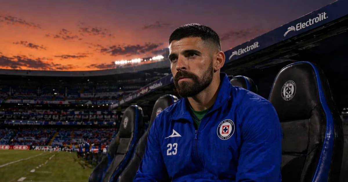 Andrés Gudiño volvió a ser suplente la tarde noche de este sábado.