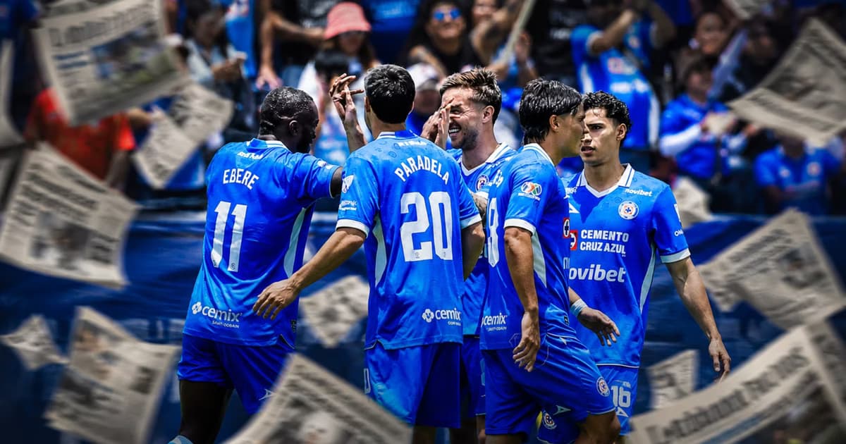 Gol de Cruz Azul.