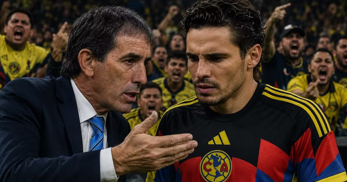 Raphael Veiga comenzó el torneo jugando detrás de Henry Martín en el ataque del América.