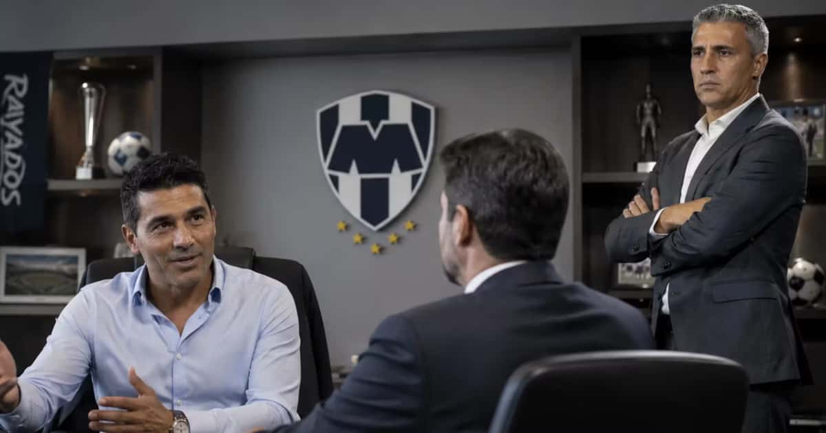 Walter Erviti, Hernán Crespo y su representante.