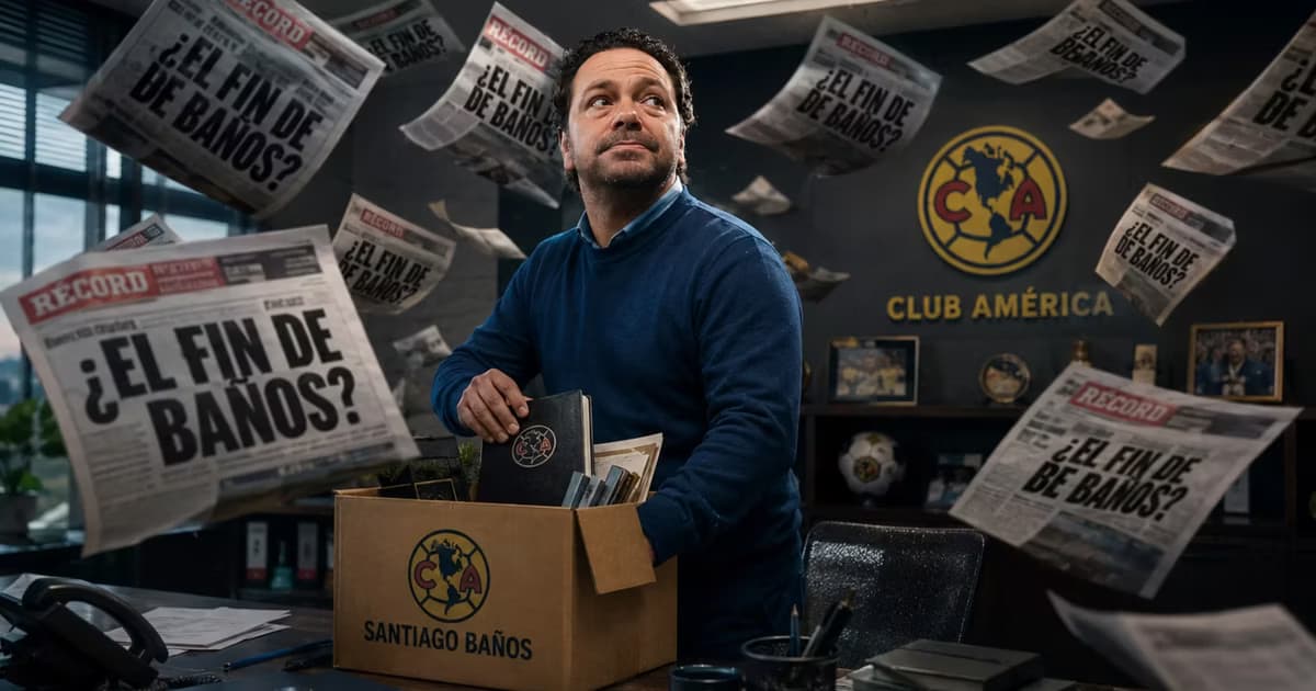 ¿Santiago Baños en la puerta de salida del América?