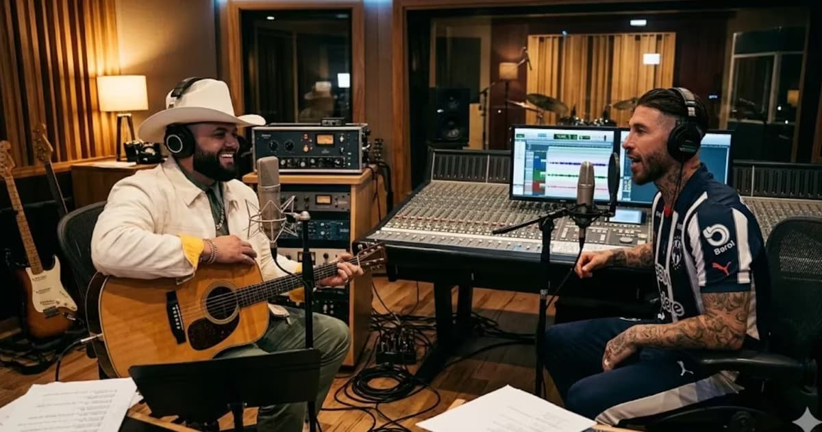 Sergio Ramos habría buscado sacar un álbum con Carin León pero la directiva se lo negó