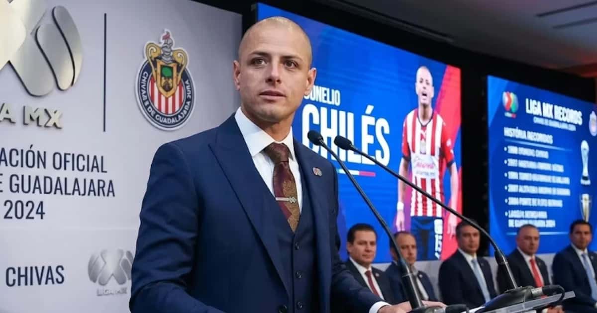 Ilustración digital del Chicharito de la Liga MX
