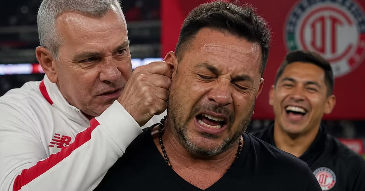 Toluca podría llamar la atención a Antonio Mohamed por empujar a Carlos Claudio Kenny.