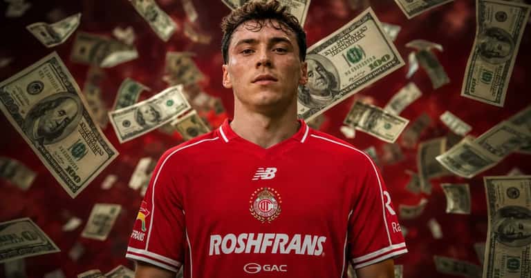 Toluca ya tendría un acuerdo con Grupo Pachuca por Federico Viñas y pagarían 15 millones de dólares