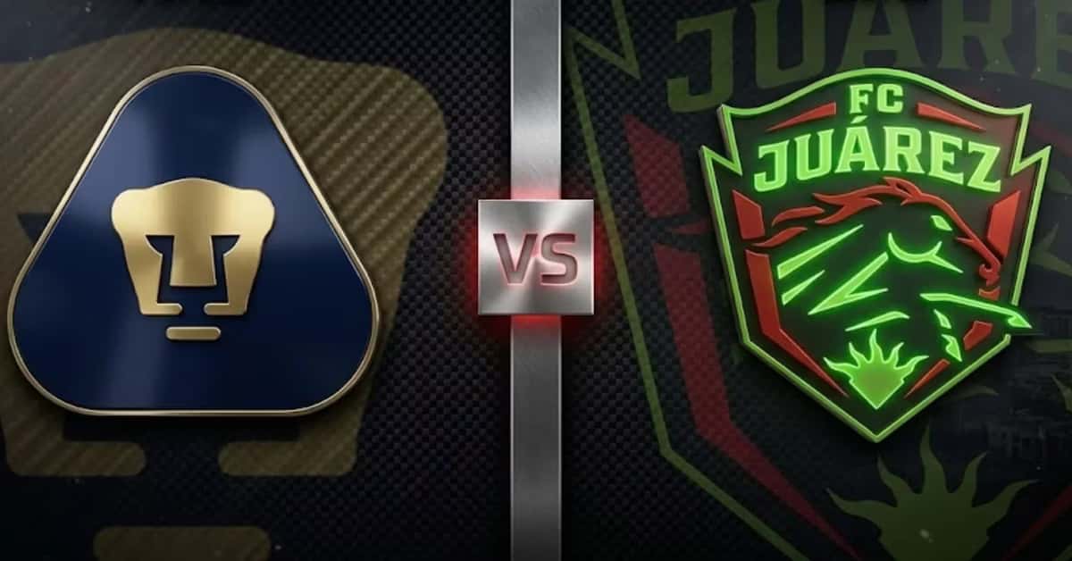 Ilustración digital del Pumas vs. Juárez