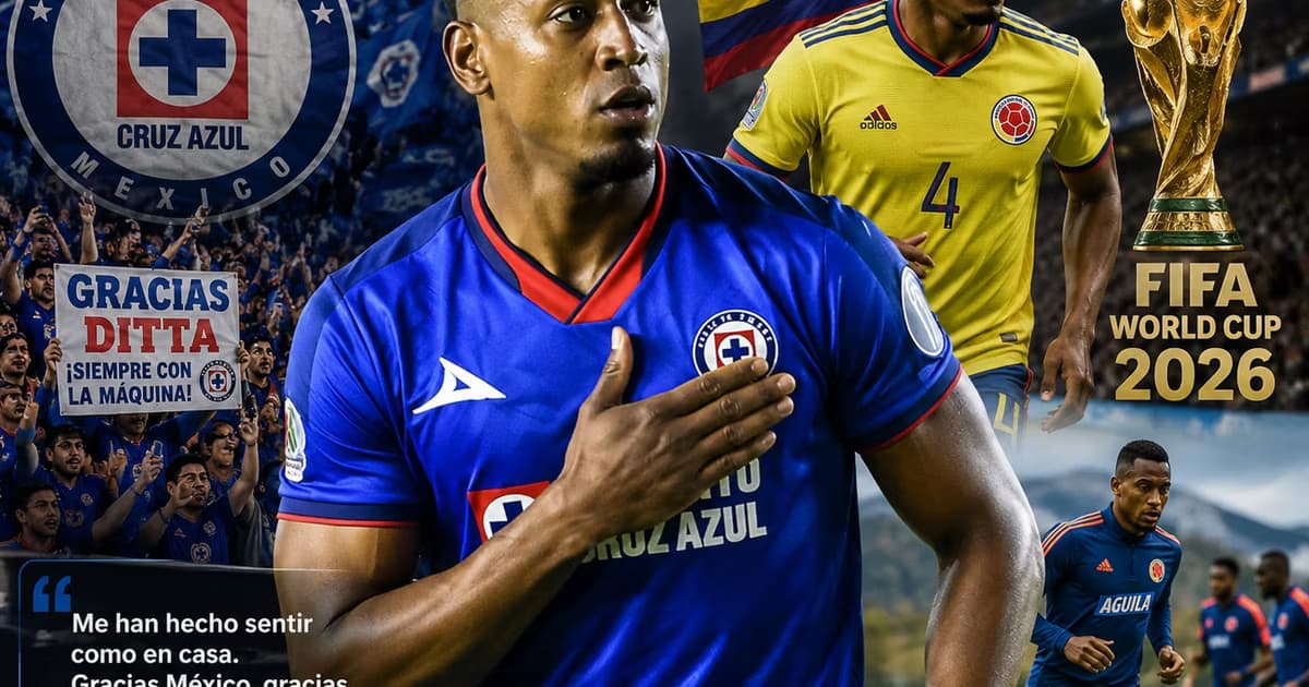 Willer Ditta agradeció el cariño recibido en México y ya piensa en el desafío de representar a Colombia en el Mundial.