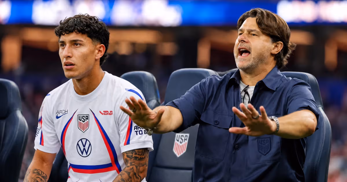 Alejandro Zendejas y Mauricio Pochettino.