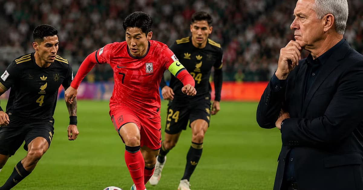 Corea del Sur prepara un plan de velocidad y presión que puede poner a prueba al México de Javier Aguirre.