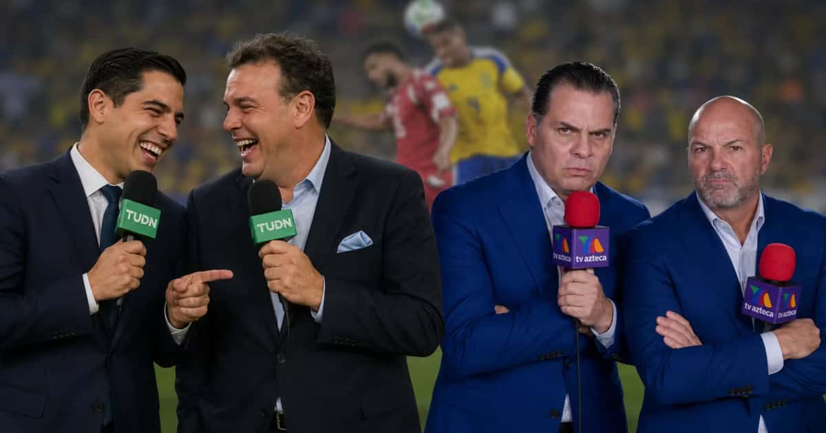 Andrés Vaca, David Faitelson, Christian Martinoli y Luis García.