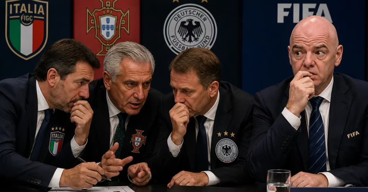 Federaciones de Italia, Portugal, Alemania y otros países planearían impulsar un candidato para que compita contra Gianni Infantino