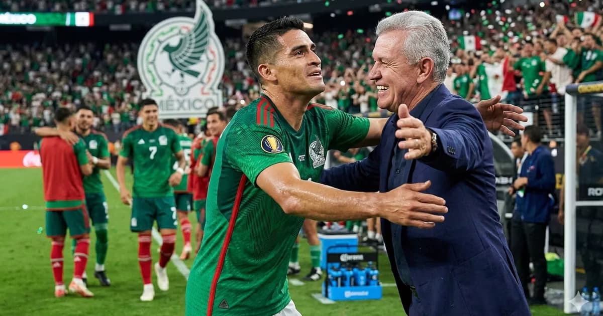 Guillermo Martínez le agradece a Javier Aguirre