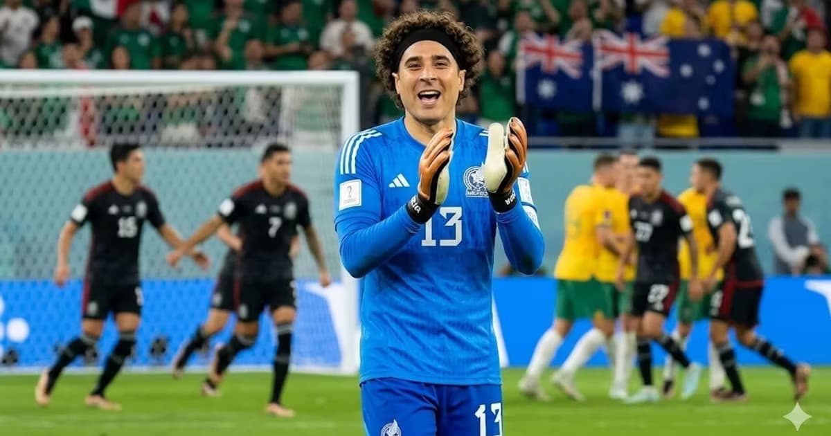Guillermo Ochoa fue figura en el México vs Australia