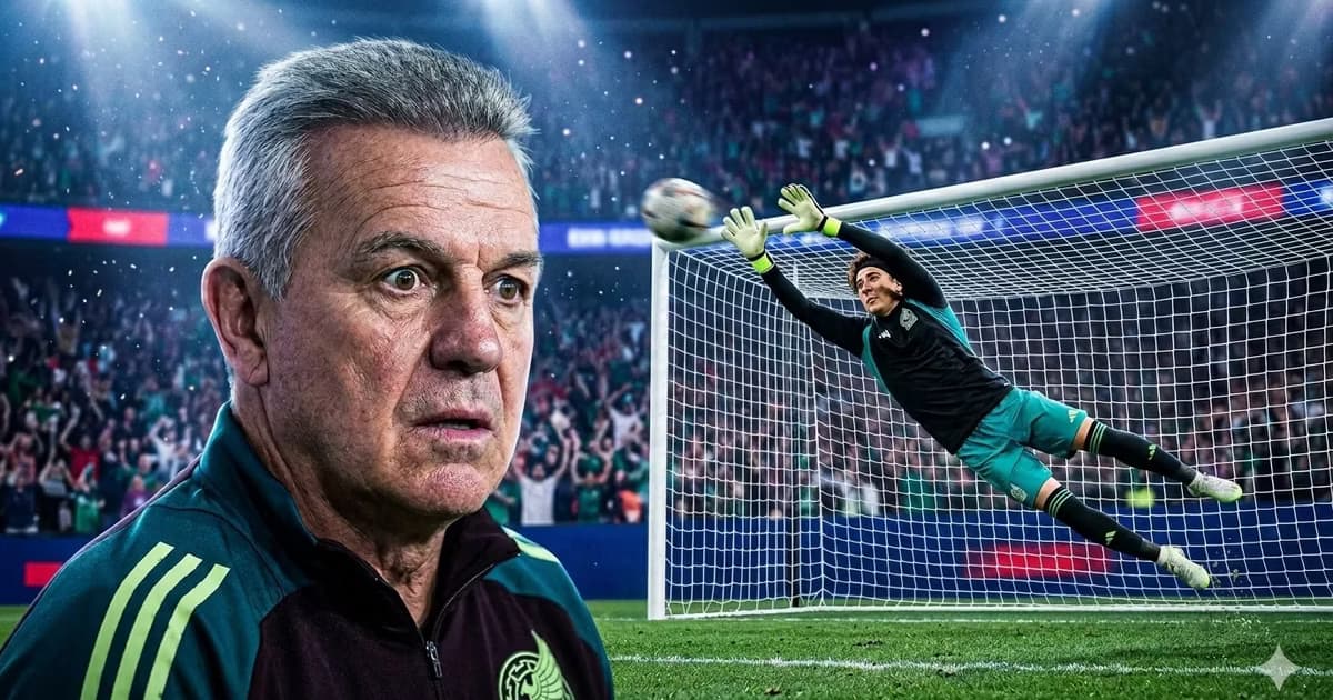 Guillermo Ochoa se puso en modo Mundial durante las prácticas de México
