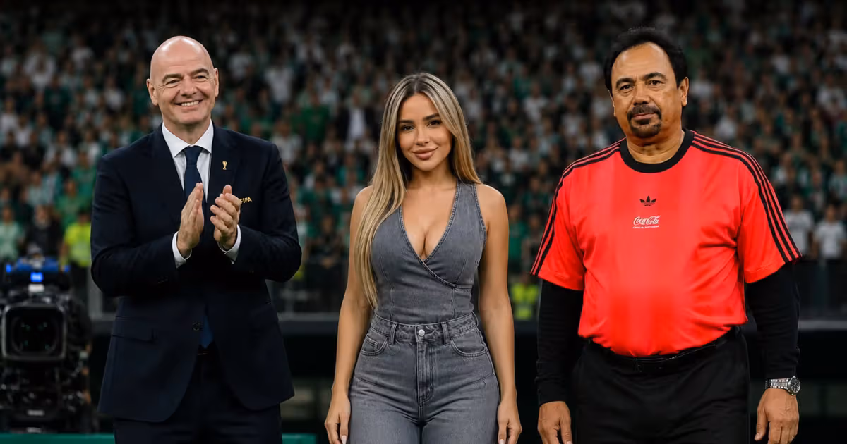 Hugo Sánchez y Gianni Infantino.