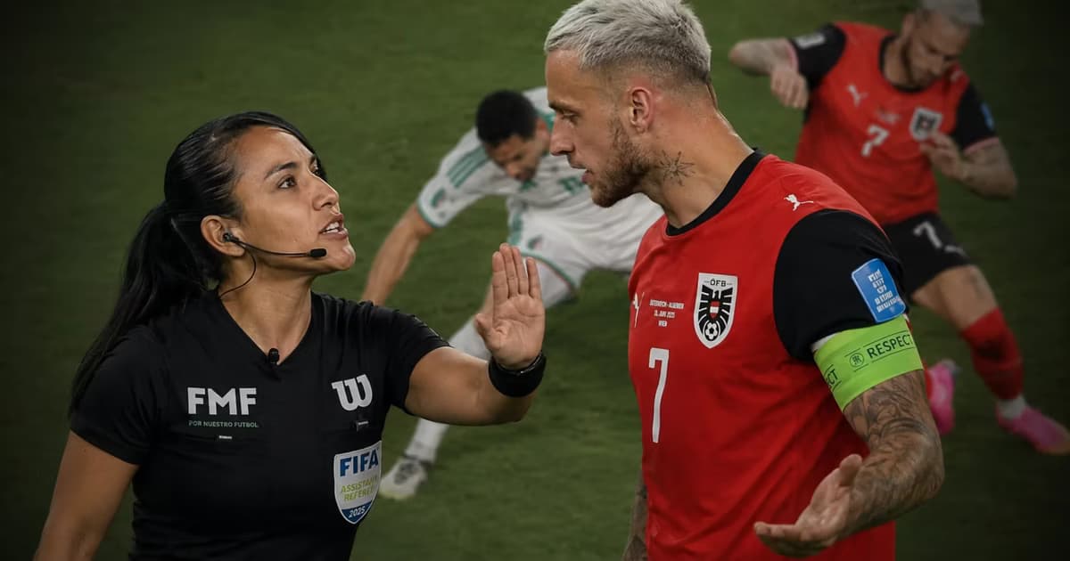 Marko Arnautovic y Sandra Ramírez.