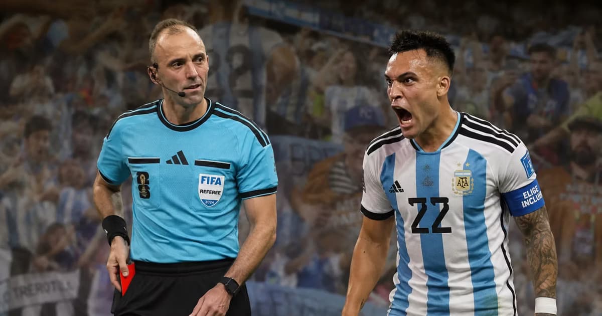 La celebración del gol de Lautaro Martínez.