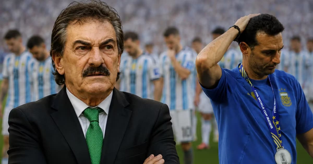 Ricardo La Volpe y Lionel Scaloni.
