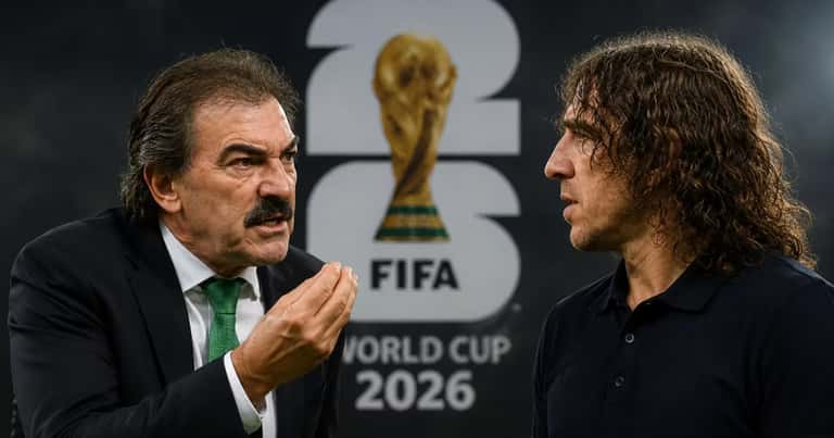 Ricardo La Volpe le cuestionó a Carles Puyol sobre los títulos mundiales de España