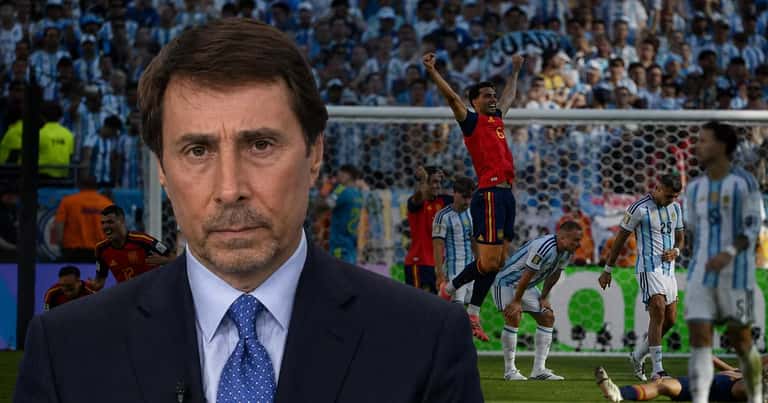 Tras la derrota de Argentina en la final del Mundial, Eduardo Feinmann felicitó a España