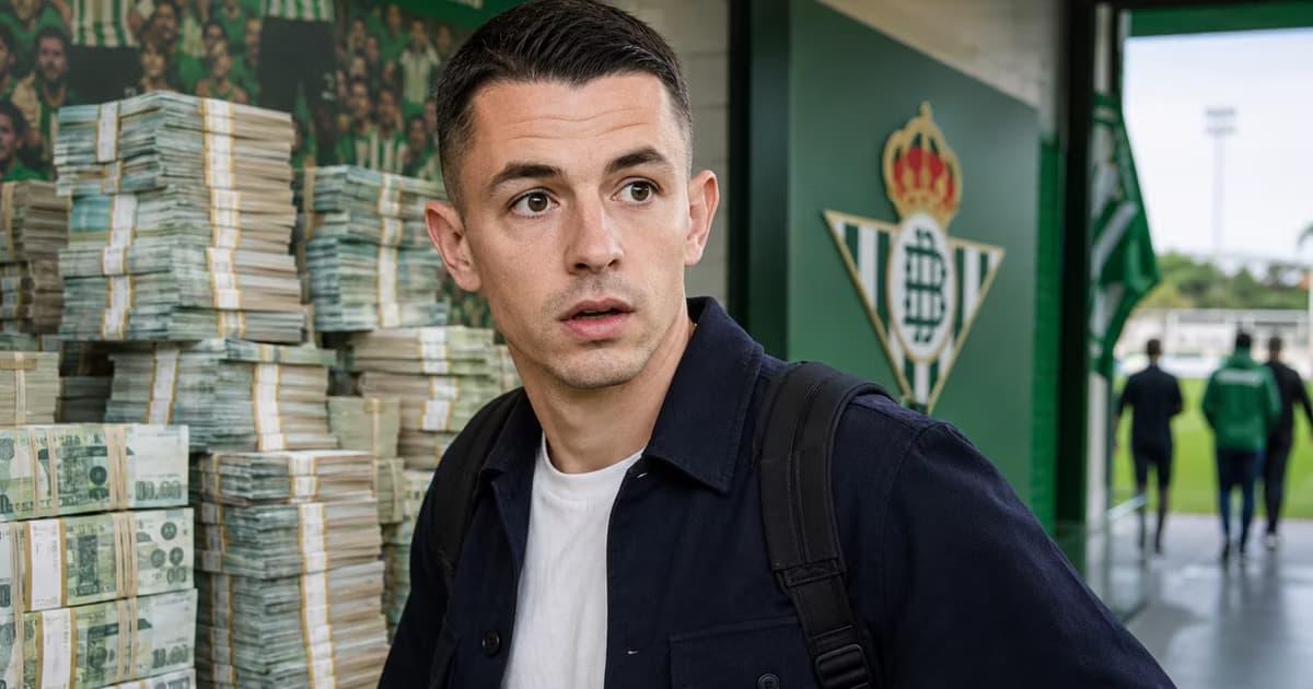 Álvaro Fidalgo regresó al Real Betis con una cotización de seis millones de euros.
