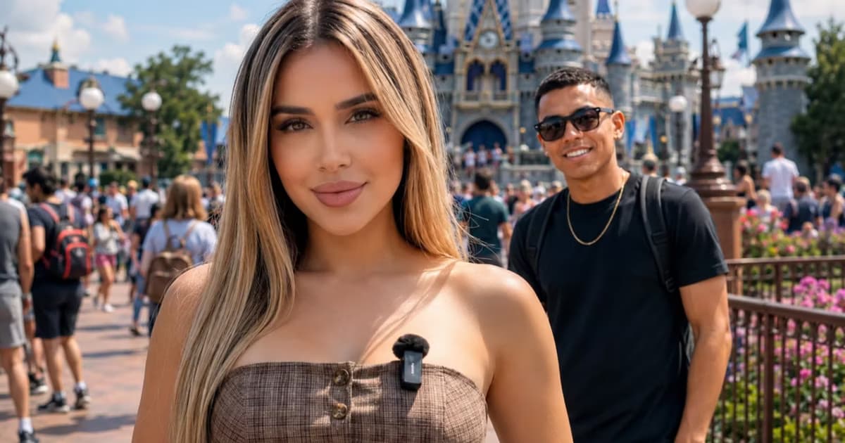 Charly Rodríguez disfruta sus vacaciones en Disney mientras México se prepara para enfrentar a Corea del Sur.