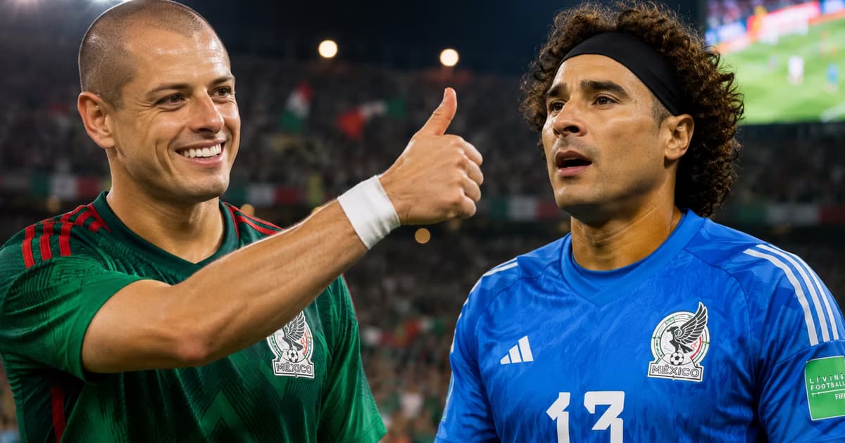 Chicharito Hernández ve con buenos ojos la posible titularidad de Guillermo Ochoa ante República Checa.