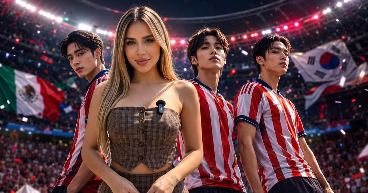 Chivas se puso en modo K-pop para apoyar a México antes del duelo contra Corea del Sur.