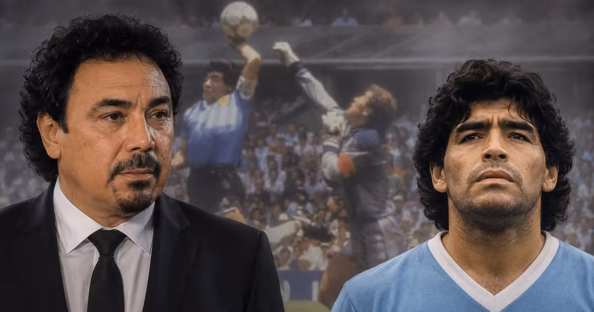 Hugo Sánchez y Diego Armando Maradona.