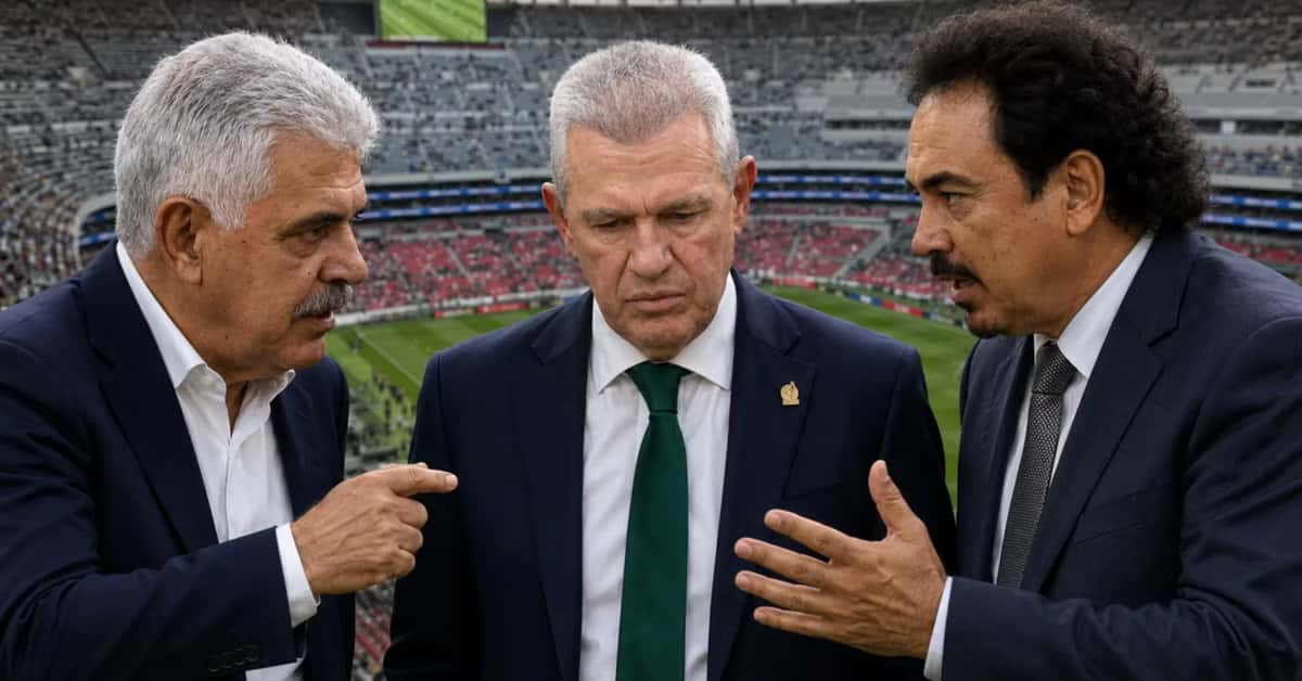 Ricardo Ferretti, Javier Aguirre y Hugo Sánchez.