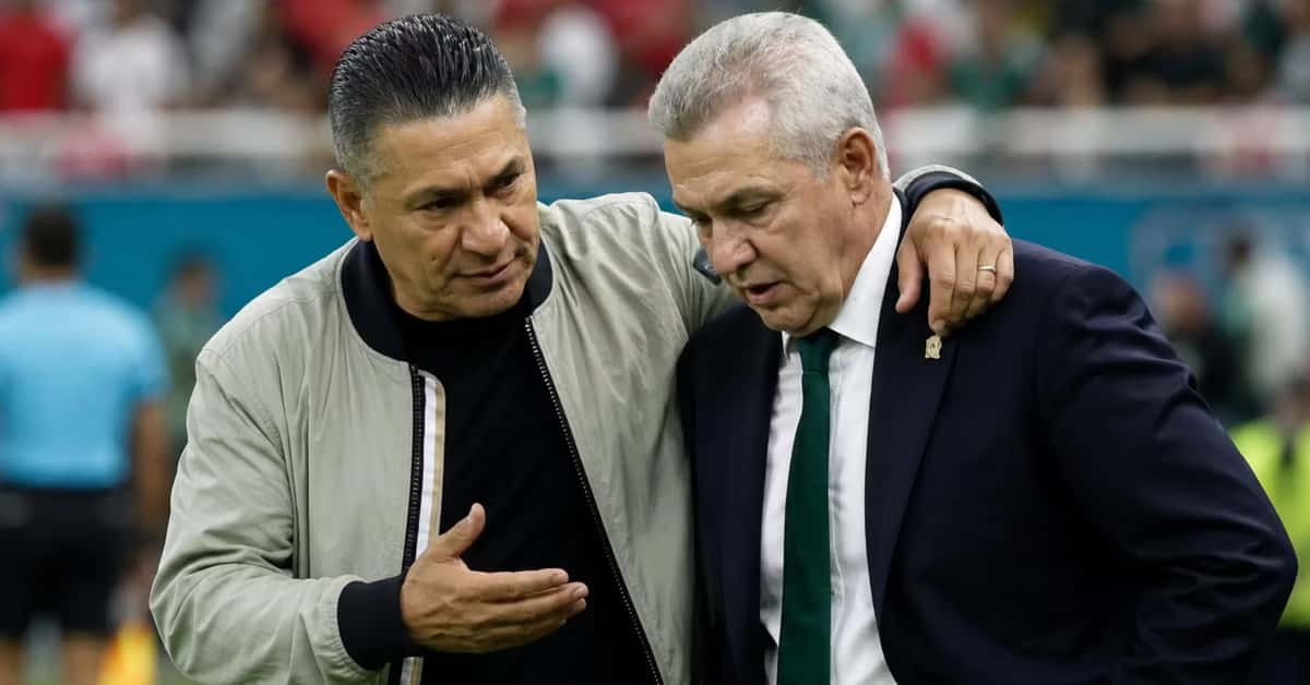 Ignacio Ambriz y Javier Aguirre.