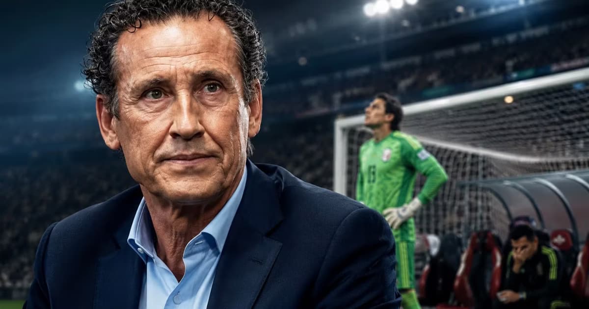 Jorge Valdano cuestionó la posible titularidad de Guillermo Ochoa ante República Checa en pleno debate mundialista.