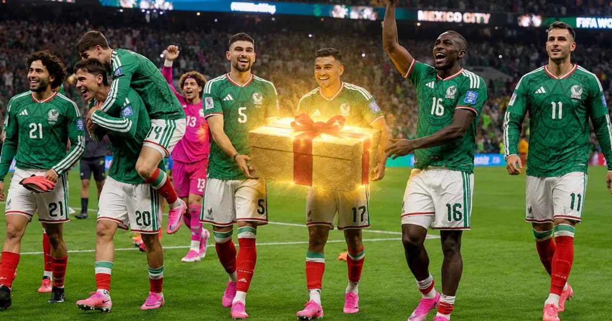 El regalo que recibió el Tri.