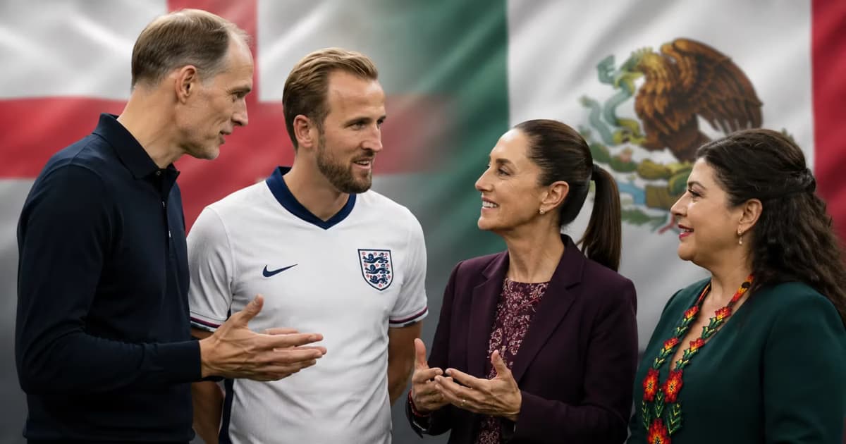 La afición de Inglaterra.