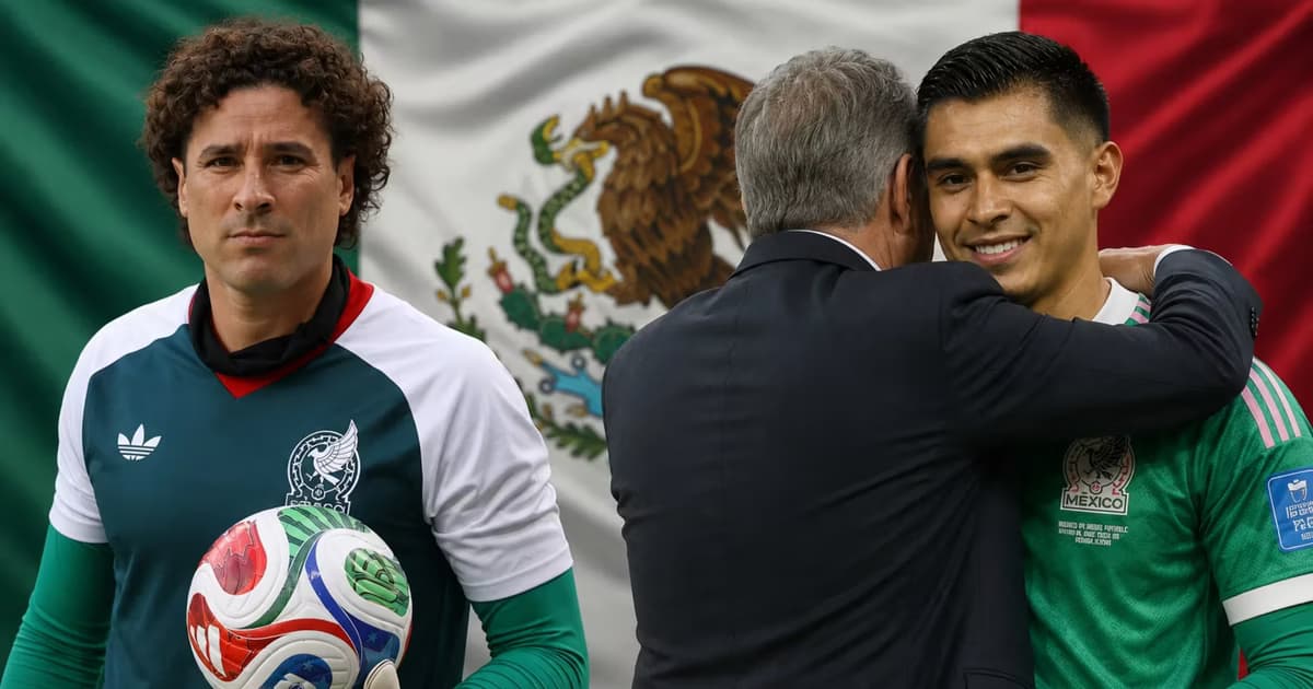 La reacción de la afición a la atajada de Rangel.