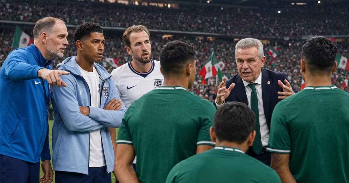 México enfrenta a Inglaterra con Gilberto Mora, Julián Quiñones y Erik Lira bajo la mirada del fútbol inglés.