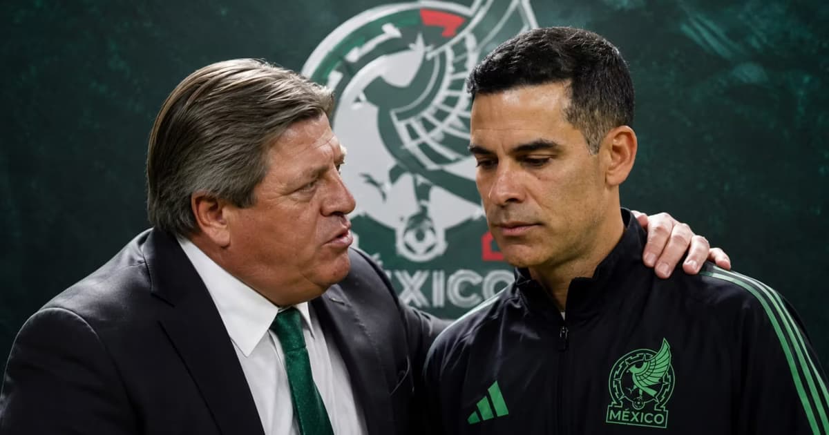 Miguel Herrera y Rafa Márquez.