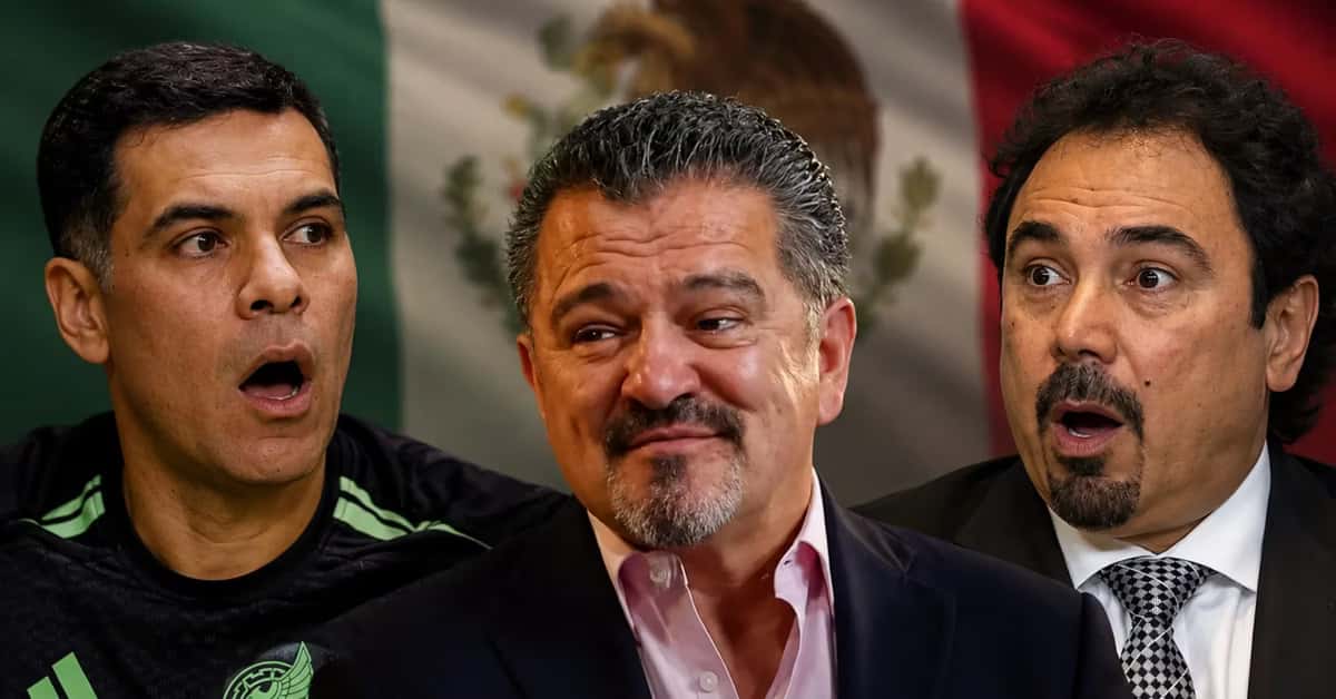 Rafael Márquez, Carlos Hermosillo y Hugo Sánchez.