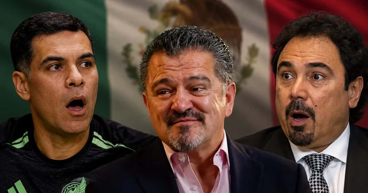 Rafael Márquez, Carlos Hermosillo y Hugo Sánchez.