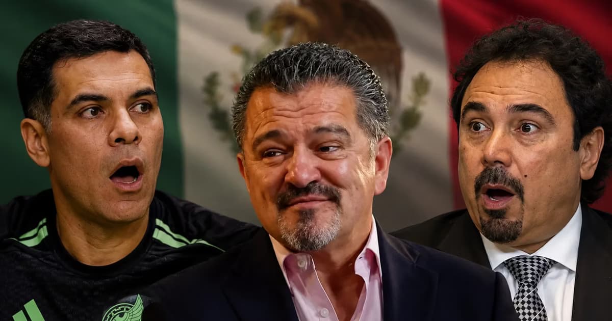Rafael Márquez, Carlos Hermosillo y Hugo Sánchez.